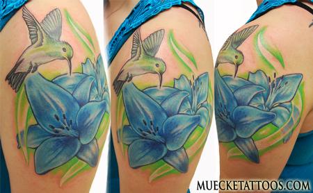 George Muecke - Humming Bird Tattoo